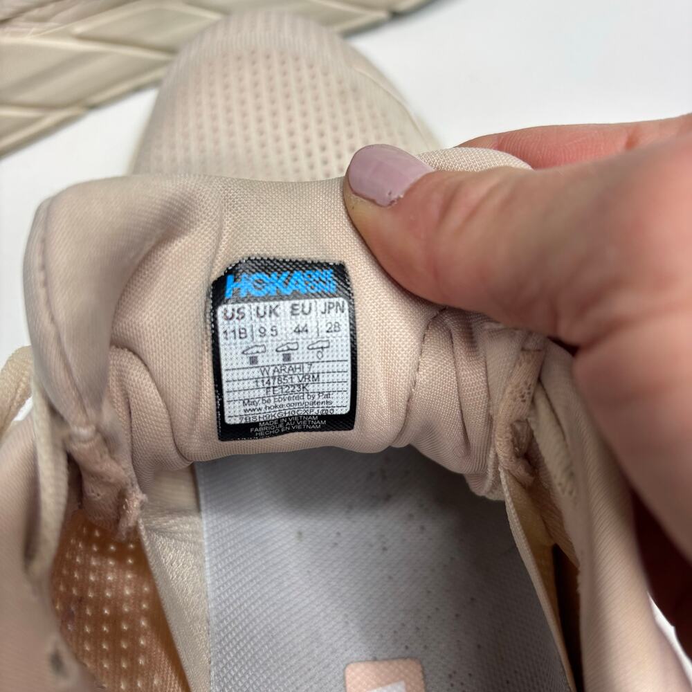 Hoka Women’s Arahi 7 Peach Running Shoes 11B - Picture 8 of 9